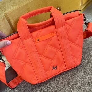 LUG Dory Matte Luxe VL Crossbody Bag -  Papaya